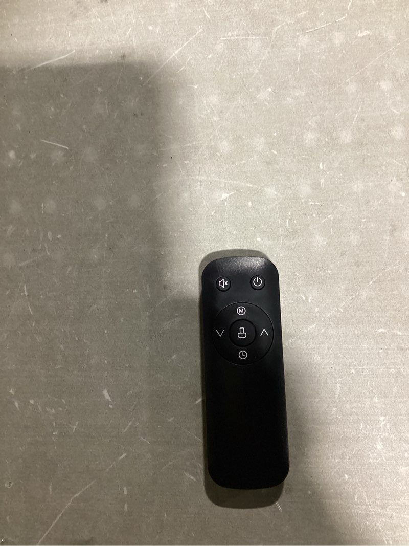 Condition photo showing Good Condition for (similar to)compact, black wireless remote control for replace remote control for philips oscillating tower fan 5000 series