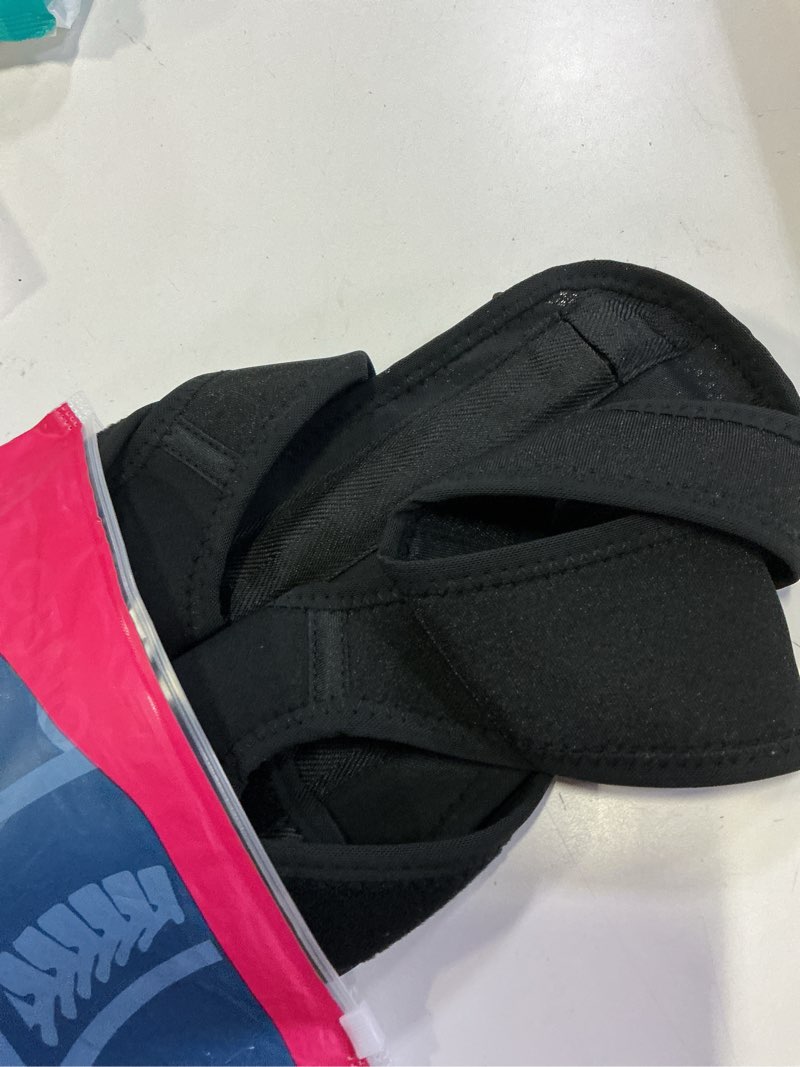 Condition photo showing Good Condition for fit geno back brace posture corrector for women and men, shoulder straightener, adjustable full back support, upper and lower back pain relief - scoliosis, hunchback, thoracic, spine corrector (s) black small