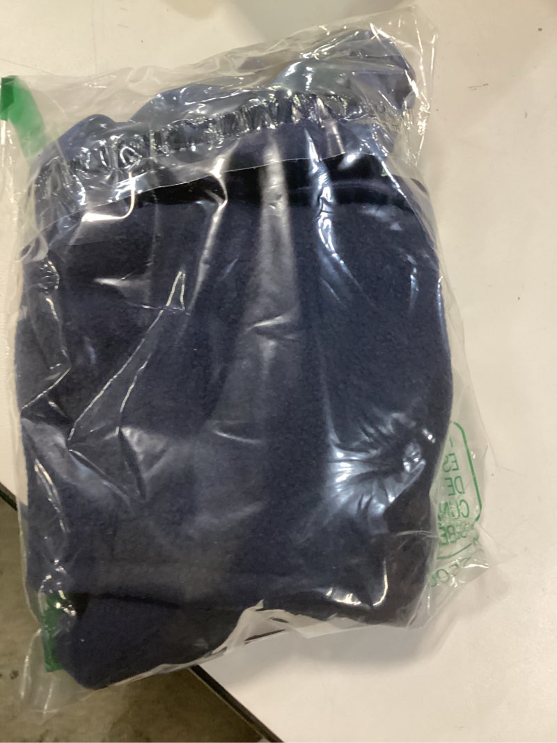 Condition photo showing New/Like New for Harrison Howard Equestrian Helmet Cover with Fleece Neck Winter Riding Helmet Cover Navy