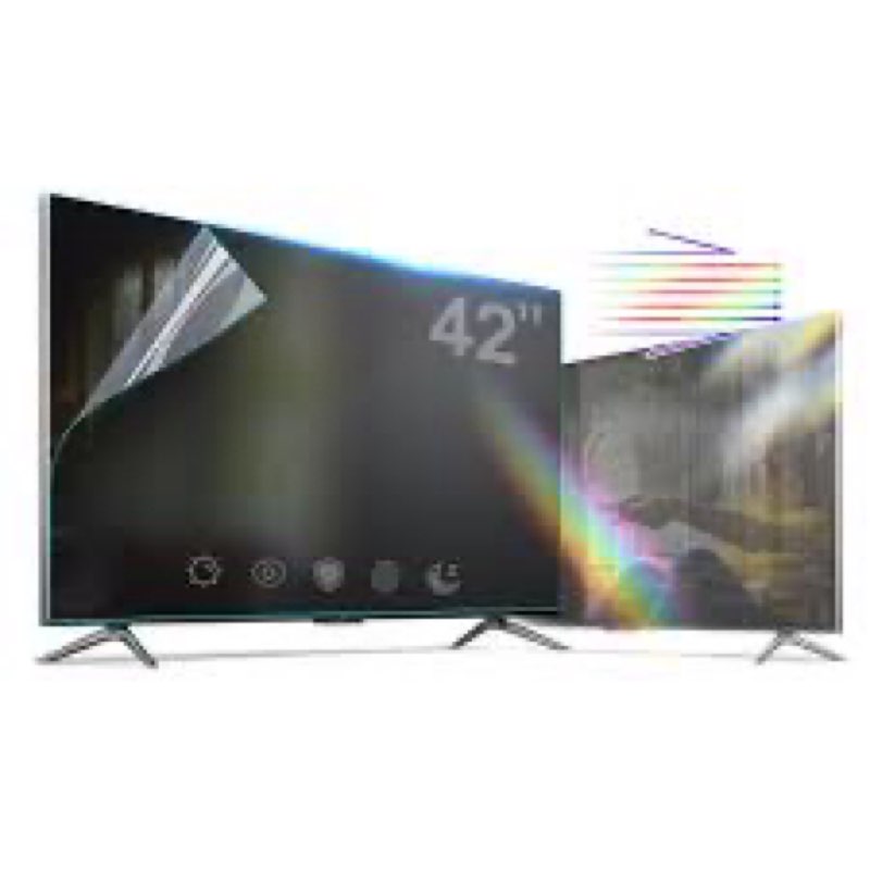 ZUONYUT TV Screen Film Anti Glare Film for TV 42 Inch,Glare Blue Light Filter for 42 inch TV Glare S