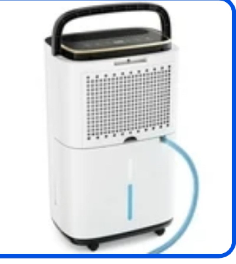 CONCETTA Dehumidifier, 50 Pints, 6 Liter Tank, with Carrying Handle and Drain Hose, with Auto Shutoff, for Bedroom, Basement, Bathroom