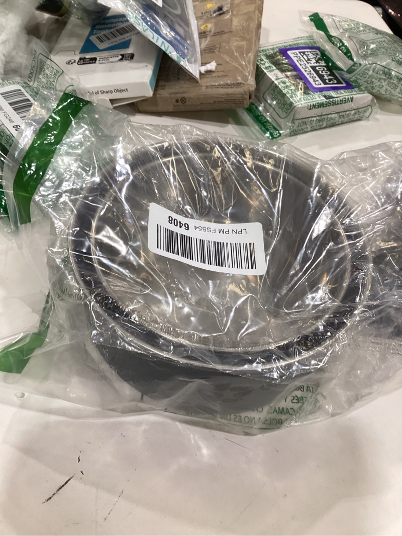 Condition photo showing New/Like New for Dog Crate Water Bowl - 2PCS No Spill Hanging Kennel Water Bowls, Detachable Pet Water Food Bowl with Clamp Holder, Feeder Dish for Indoor Outdoor Dogs & Cats in Crate Cage Kennel, 38oz & 56oz