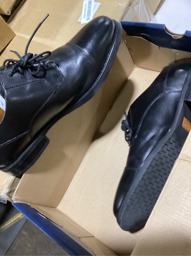 Condition photo showing Good Condition for cole haan men's bedford cap toe 9.5 wide black