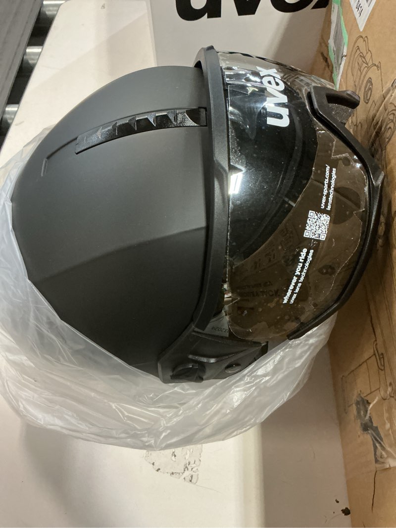 Condition photo showing New/Like New for (Size:M) uvex Instinct Visor - Adjustable ski & Snowboard Helmet with Integrated Visor for Women & Men