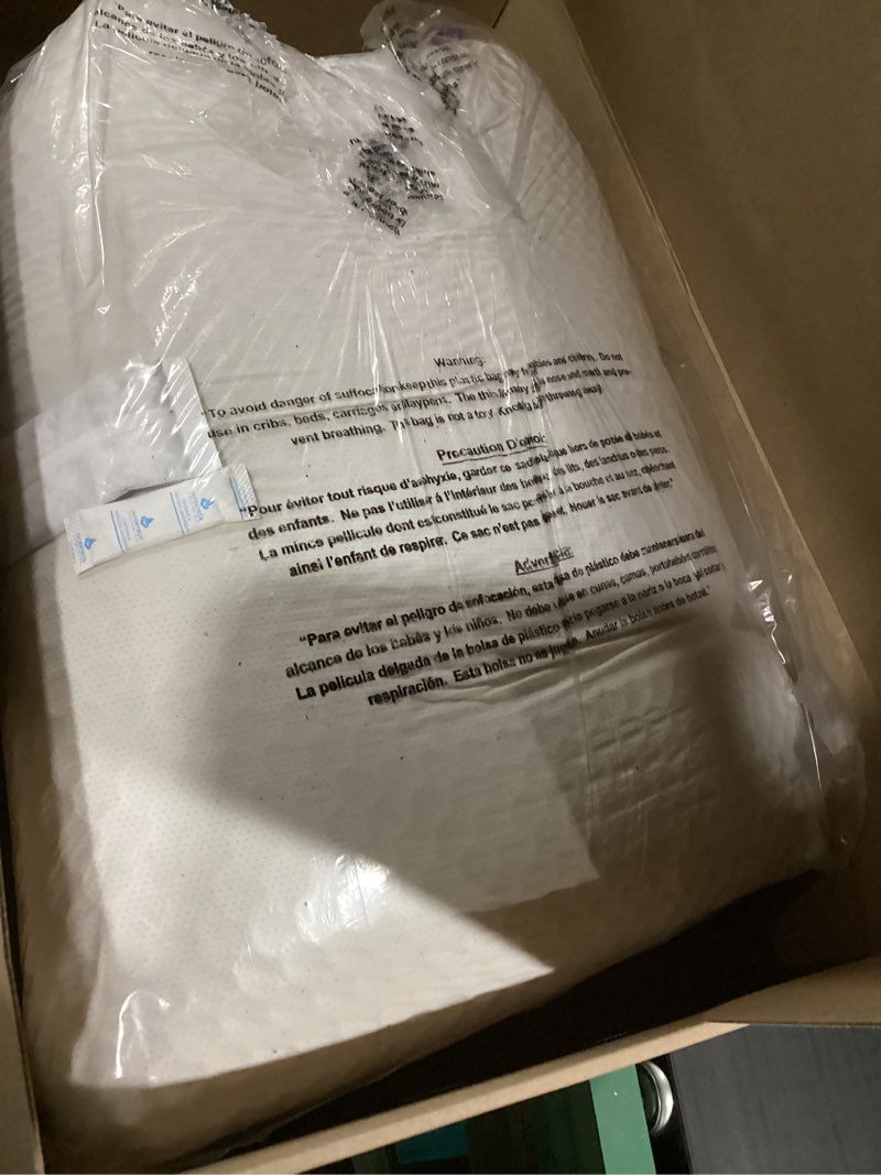 Condition photo showing As Is for Purple Harmony Pillow – Talalay Latex Foam Cooling Pillow for Combo or Side Sleepers, 360º Hex GelFlex Grid for No-Pressure Support and Luxurious Weightless Feel - Standard, Medium Feel, Tall Height Standard – Tall