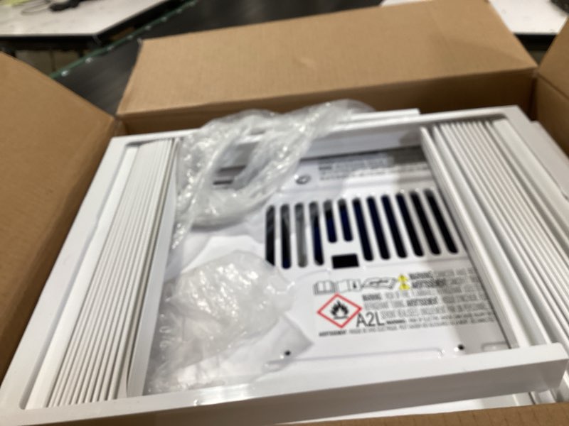 Condition photo showing Good Condition for midea 6,000 btu window air conditioner, 3-in-1 cool/fan/dehumidifier window ac unit, easycool air conditioner with remote control, cools up to 250 sq. ft., fits bedroom, study, office (2024 upgrade) 6,000 btu, electronic control