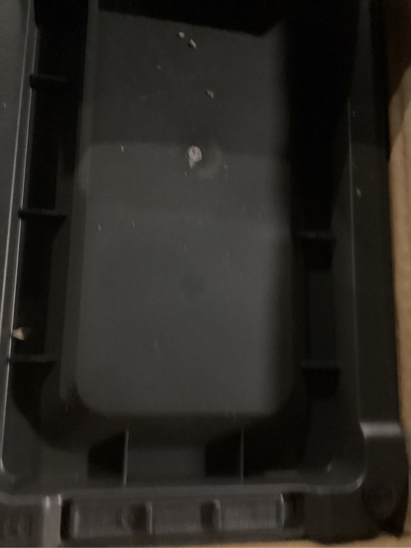 Condition photo showing New/Like New for wanwanka bathroom tall skinny trash can with lid, waste basket fits in narrow spaces and perfect for commerical offices,garbage can with press top,for home,bedroom,kitchen,living room.