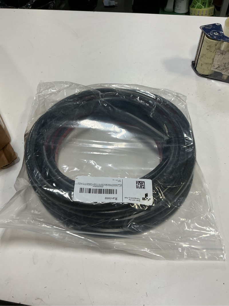 Condition photo showing Good Condition for 36" kerf slide-in double bulb seal weatherstrip door bottom – durable seal for energy efficiency & draft protection (black)