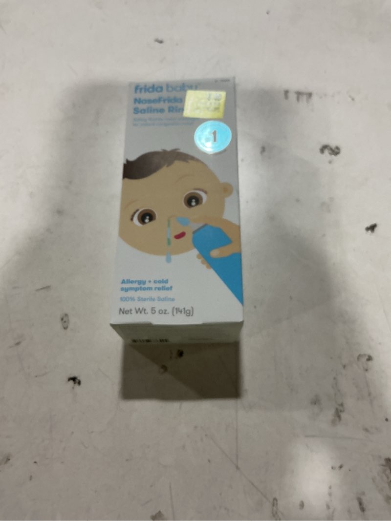 Condition photo showing New/Like New for frida baby saline rinse for toddler, 5oz