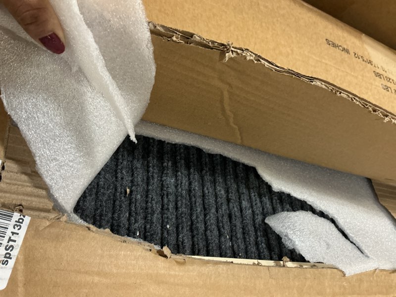 Condition photo showing Good Condition for Folding Dog Ramp Safety, Wooden Adjustable Height Pet Ramps, Potable Dog Steps with Non-Slip Traction Mat, Dog Step for Bed, Dogs Stairs for SUV Car, Couch, Safe, Height Bed 55.12 Inch Long