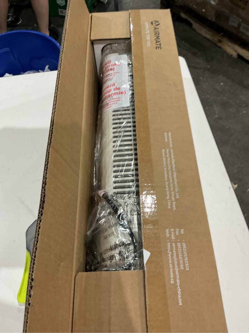 Condition photo showing New/Like New for 25" space heaters for indoor use large room, electric heaters for indoor use with thermostat, oscillating room heaters with timer, remote control, overheat protection tower heater for bedroom (beige)