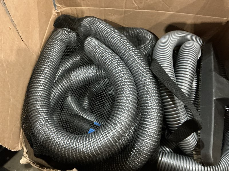 Condition photo showing Good Condition for cen-tec systems 95292 30 ft. home and shop vacuum hose with expanded multi-brand power tool dust collection adapter set and full attachment kit, black, 30 ft. hose