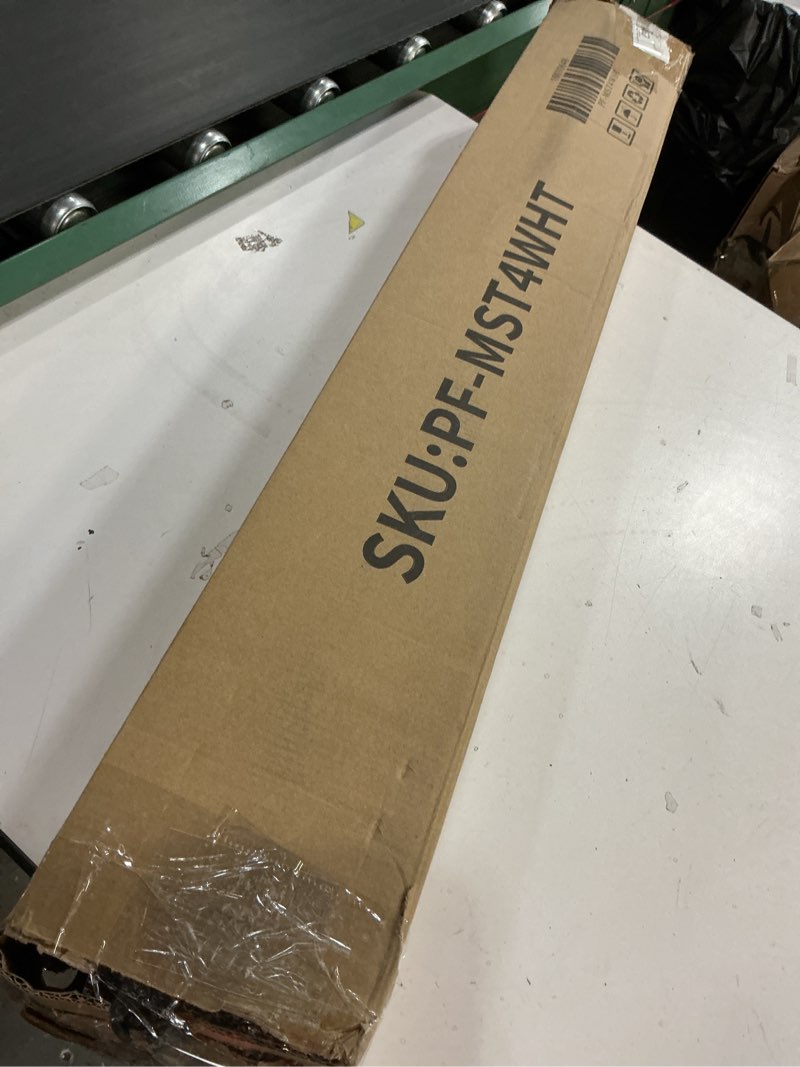 Condition photo showing As Is for Morngardo Room Divider, Folding Privacy Screens, 4 Panel Room Partitions, 88" Foldable Wall Dividers, Portable Separating for Home Office Bedroom Dorm Decor (White) White 88'W - 4 Panels