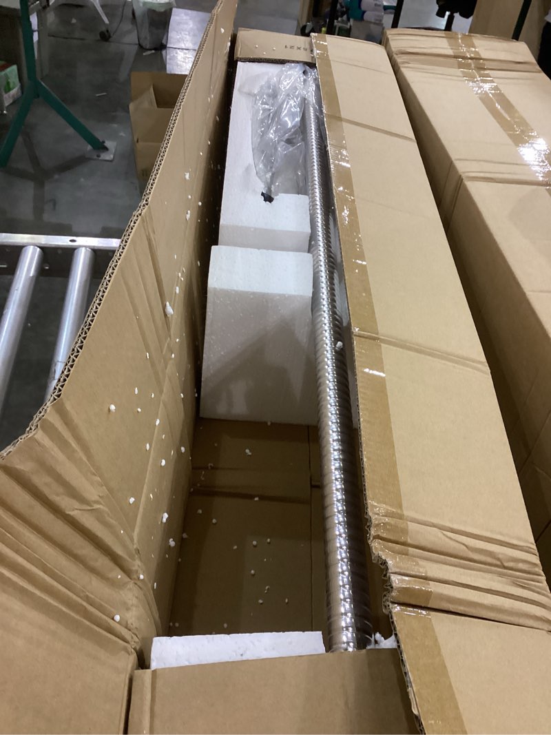 ZKBWFLA Stainless Steel Finnick Trident Real Metal Cosplay Prop About 71 inches