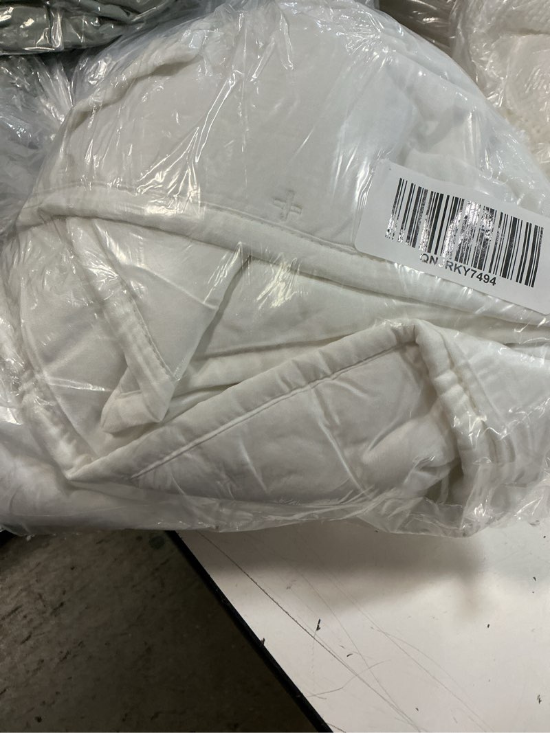 Condition photo showing Good Condition for bamboo dream quilted sham set, standard, white