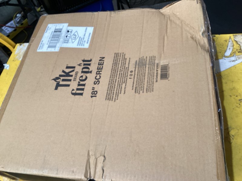 Condition photo showing Good Condition for tiki firepit screen