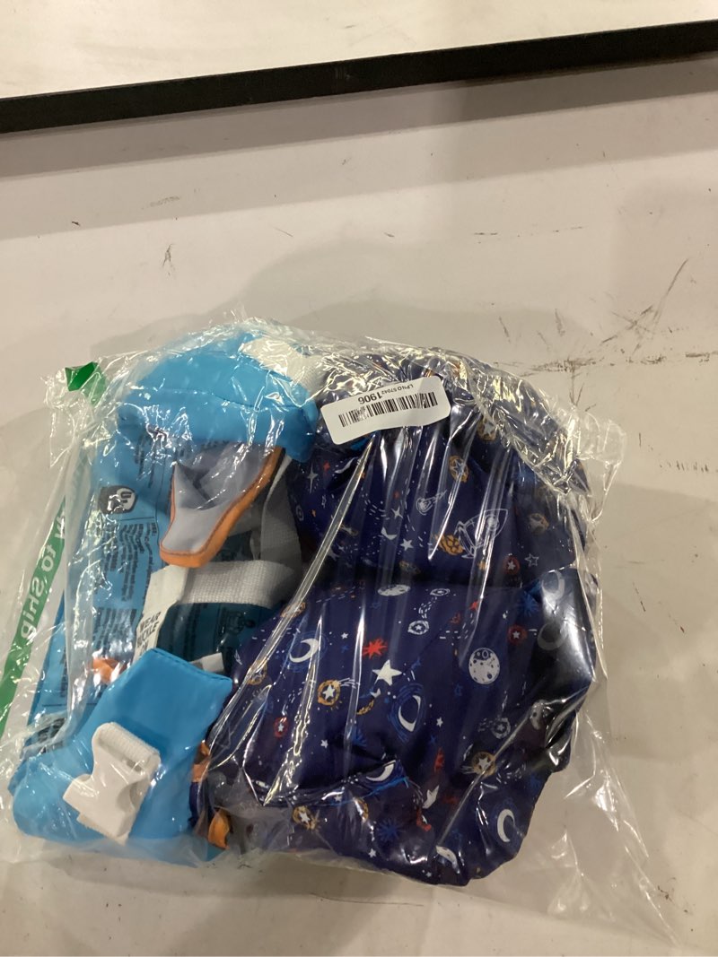 Condition photo showing Good Condition for bluemars uscg toddler life jacket swim vest for age 1/2/3/4/5/6 years old, coast guard approved toddler floaties for pool swimming,boating, kids arm water wings for children 30-50 lbs rocket