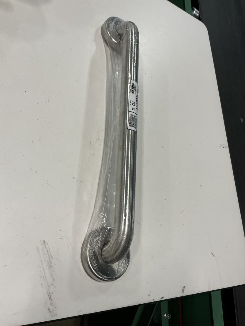 Condition photo showing Good Condition for bobrick 5806x18 stainless steel straight grab bar with satin-finish, 18" (455mm) length, 1-1/4? (32mm) diameter 18 in