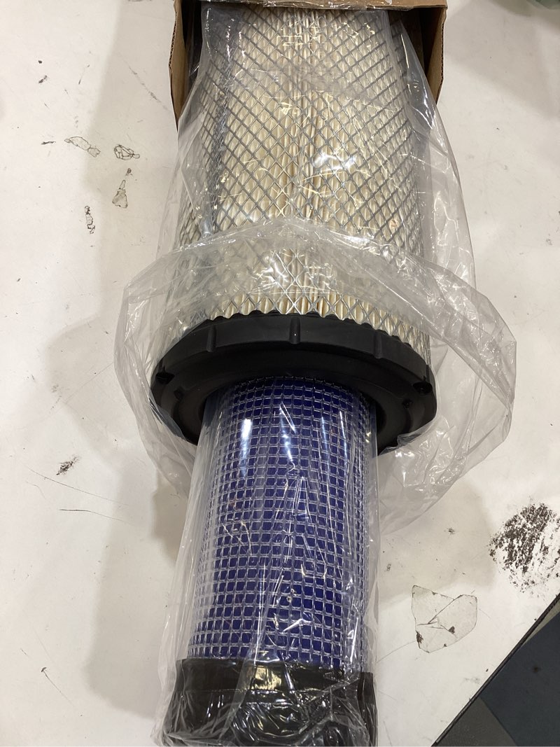 Condition photo showing Good Condition for air filter inner outer set 128781a1 128782a1 compatible for case 580l 580m 580sl 590l 584e 585e 585g 586e