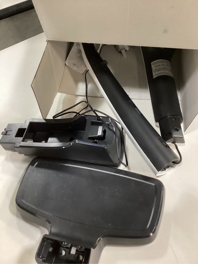 Condition photo showing As Is for Electrolux Ergorapido Stick Cleaner Lightweight Cordless Vacuum with LED Nozzle Lights and Turbo Battery Power, for Carpets and Hard Floors, in, Satin White