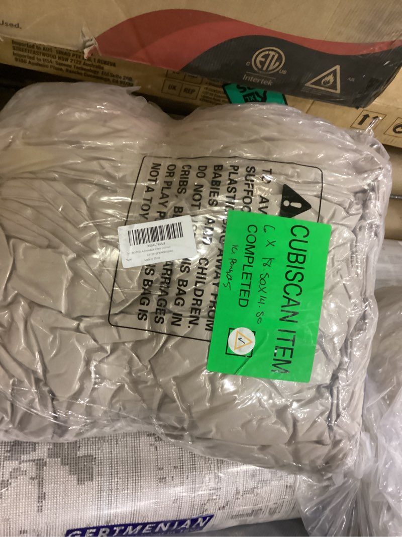 MABOZOO Folding Adjustable Adirondack Chair Cushion Set of 2, Waterproof Rocking Chair with Retracta