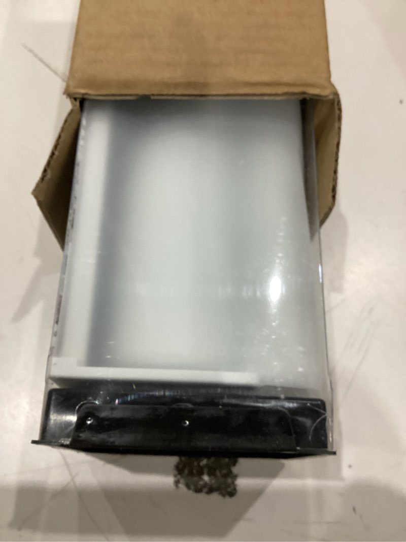 Condition photo showing Good Condition for AOSKY Cordless Zebra Blinds for Windows Pull Down Roller Window Shades Dual Layer Light Filtering Privacy for Day and Night, Free-Stop Door Shades for Home Easy to Install (18" W X 72" H, White) 18"W x 72"H White