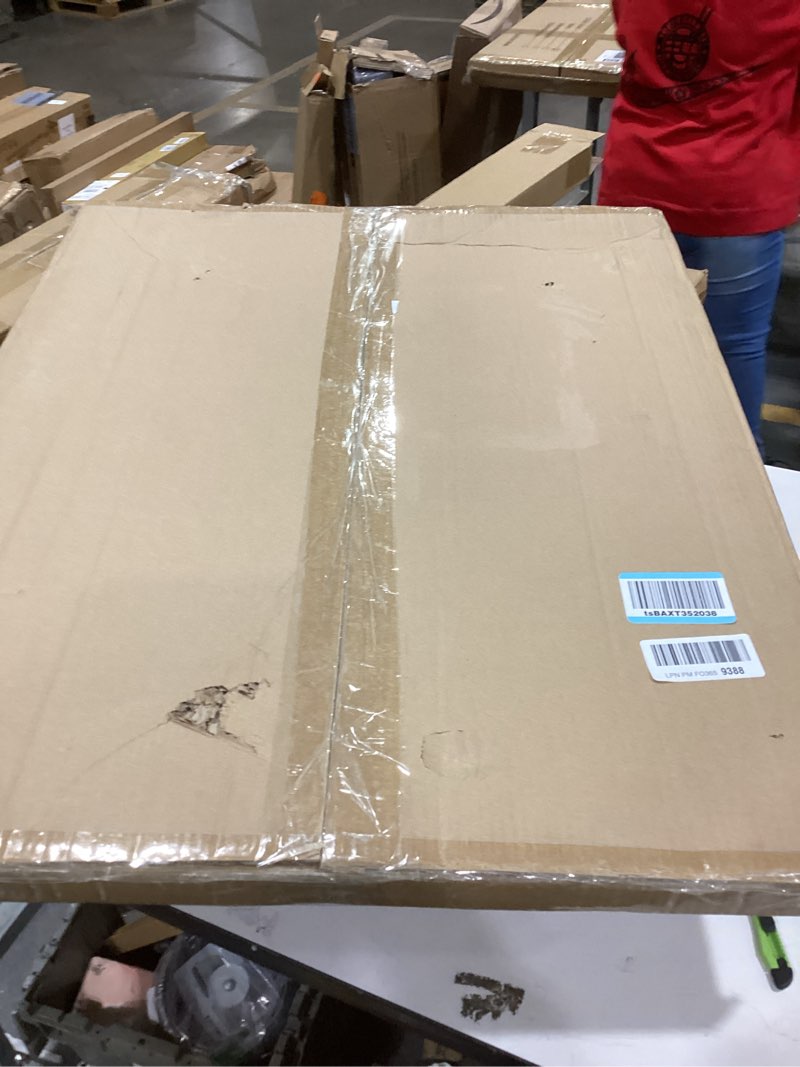 Condition photo showing As Is for 24x30 Frame Rustic White, Distressed 30x24 Picture Frame, Art Pic Hanging Poster Frame, 24 by 30 Gallery Family Concert Portrait Wall Photo Frame Anniversary/Birthday/Wedding/Thank you/Christmas Gift White 24x30in