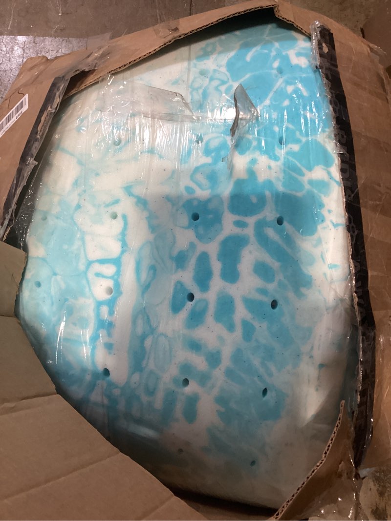 ego topper 4 inch king memory foam mattress topper, gel foam mattress topper for pressure relief, ve