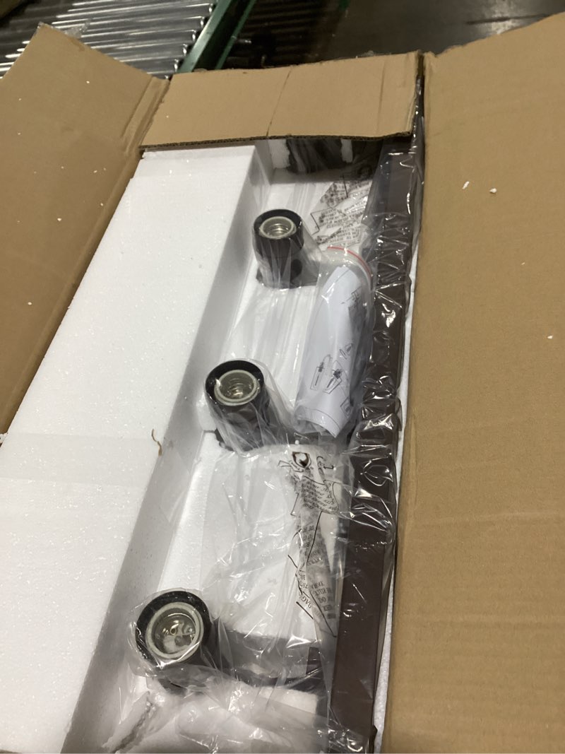 Condition photo showing Good Condition for emliviar 4-light bathroom vanity light - farmhouse bathroom wall lighting, oil rubbed bronze finish 