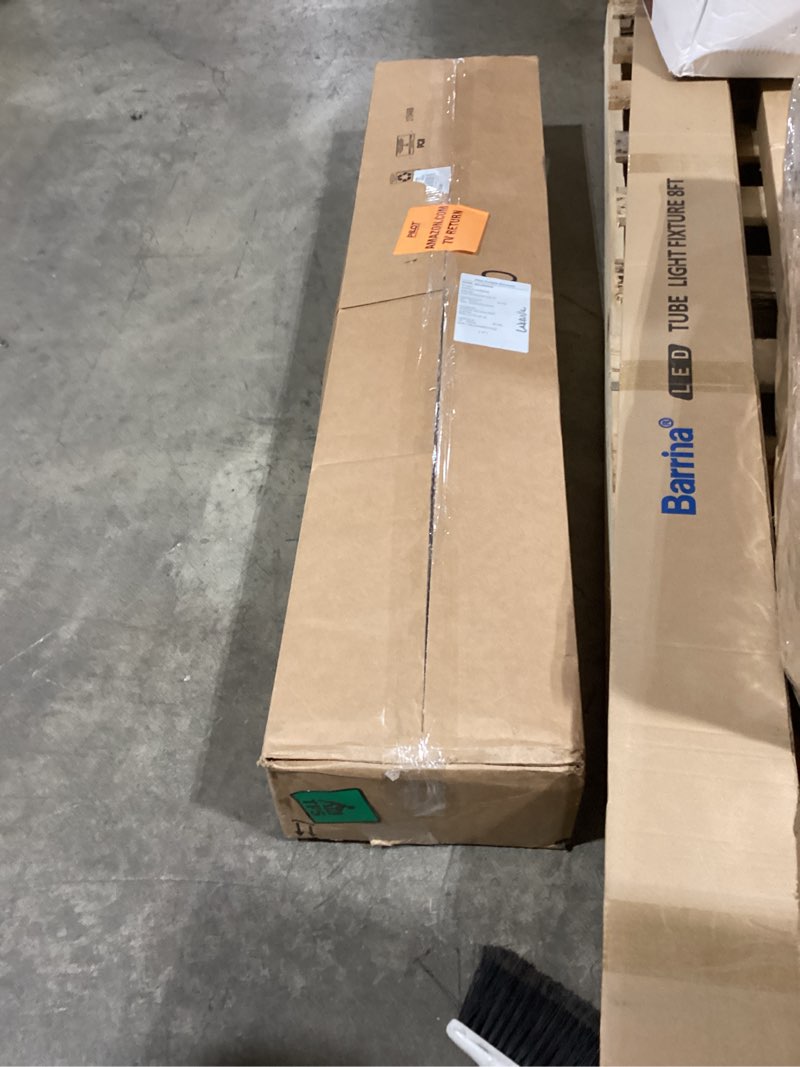 Condition photo showing As Is for 24 Inch High Twin Bed Frames with Rounded Corner Legs, Heavy Duty Metal Twin Size Platform Bed Frame No Box Spring Needed, Easy Assembly, Noise Free, Black Twin 24 Inch