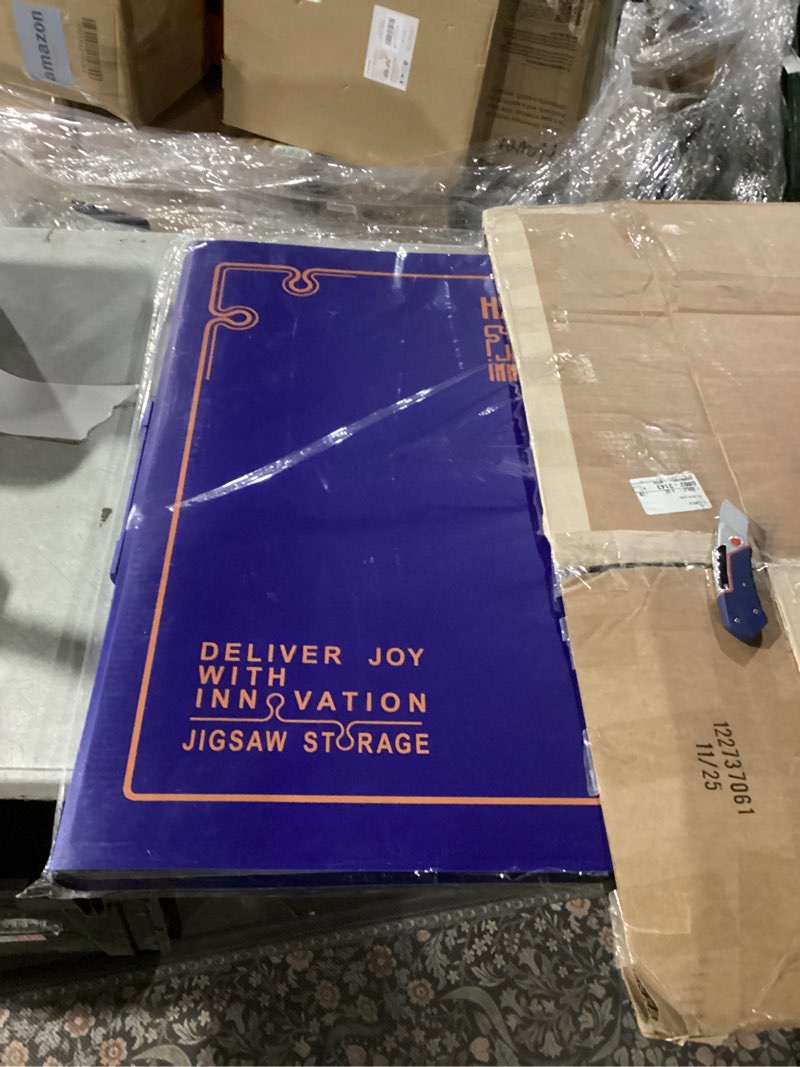 Condition photo showing Good Condition for HXMARS Puzzle Storage Folder for 1000-Pieces: Large Capacity Jigsaw Puzzles Organizer Portable with 20 Pockets, Dustproof & Protective Puzzle Accessory