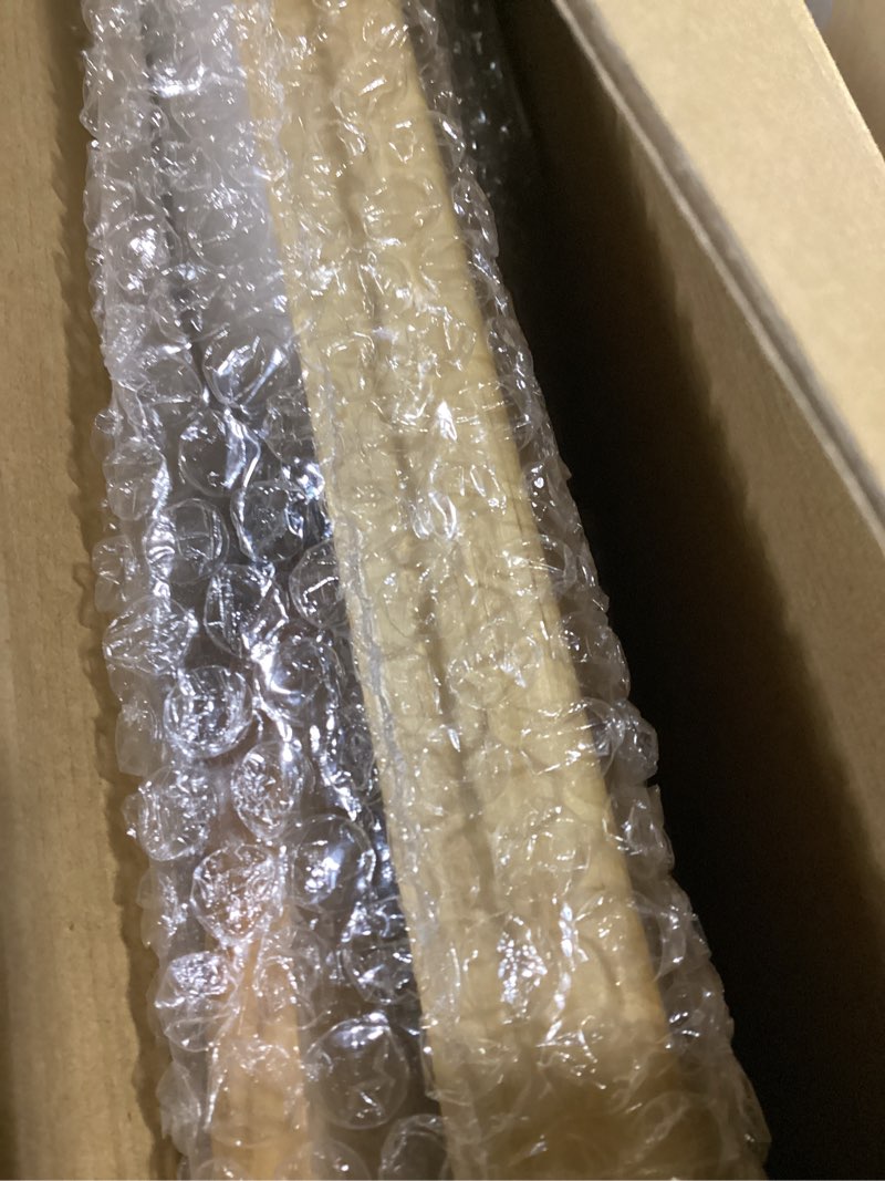 Condition photo showing As Is for Wooden Slide Transfer Board, Transfer Board With Track Pulley Turntable, Heavy-Duty Sliding Board Holds Up To 500 Pounds for Patient Senior And Handicap Move Assist, 2 Handles, 2 Fixed Holes(31x11x1")