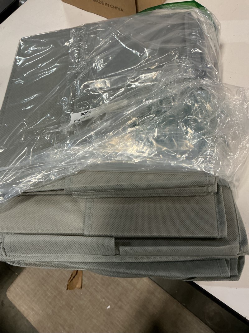 Condition photo showing Good Condition for MAX Houser 6 Tier Shelf Hanging Closet Organizer, Closet Hanging Shelf with 2 Sturdy Hooks for Storage, Foldable (Light Grey-D3)