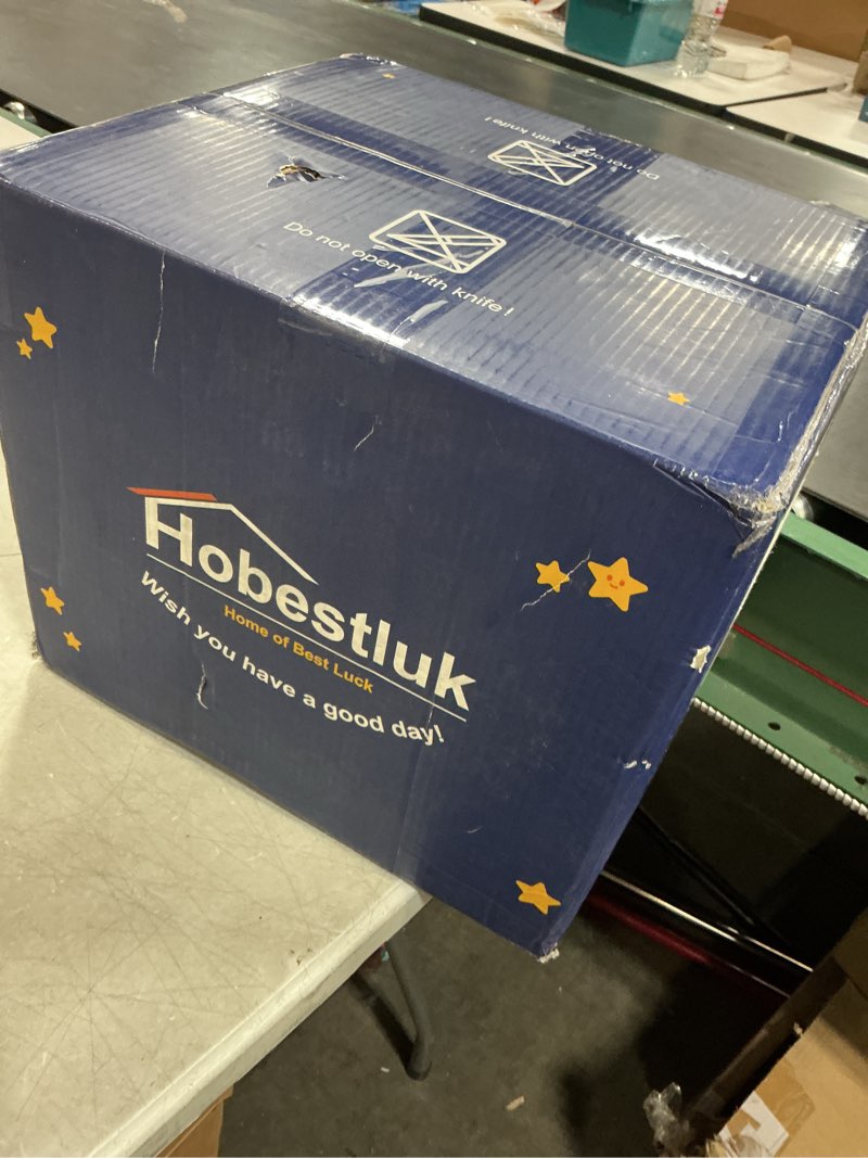 Condition photo showing New/Like New for Hobestluk 3FT Bean Bag Chair Bean Bag Chairs for Adults Giant Bean Chairs with Velvet Cover, Memory Foam BeanBag Fluffy BeanBag Chairs for Living Room, Bedroom - Purple (36" x 36" x 22")