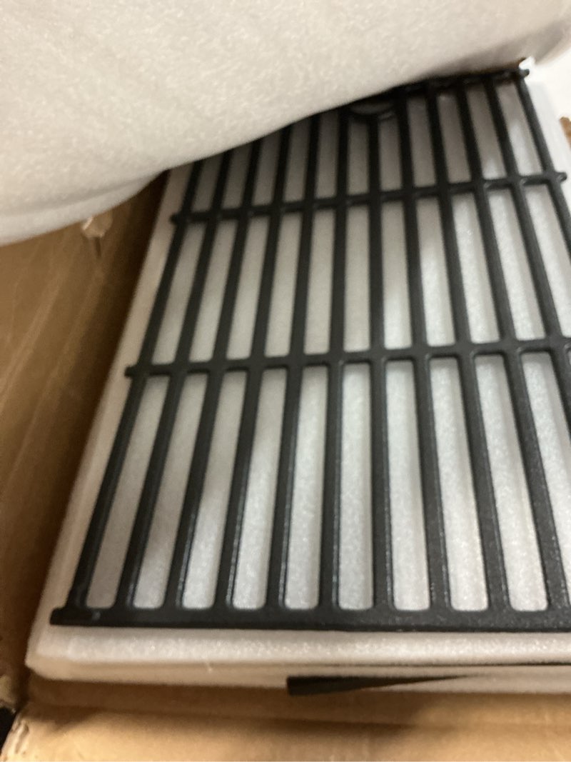 Condition photo showing Good Condition for 17" grill grates for charbroil performance 5 burner 463448021 463449021 463450022 463451022 463455021 463458021, cast iron replacement parts for charbroil 463448021, g426-0004-w1 g426-0005-w1