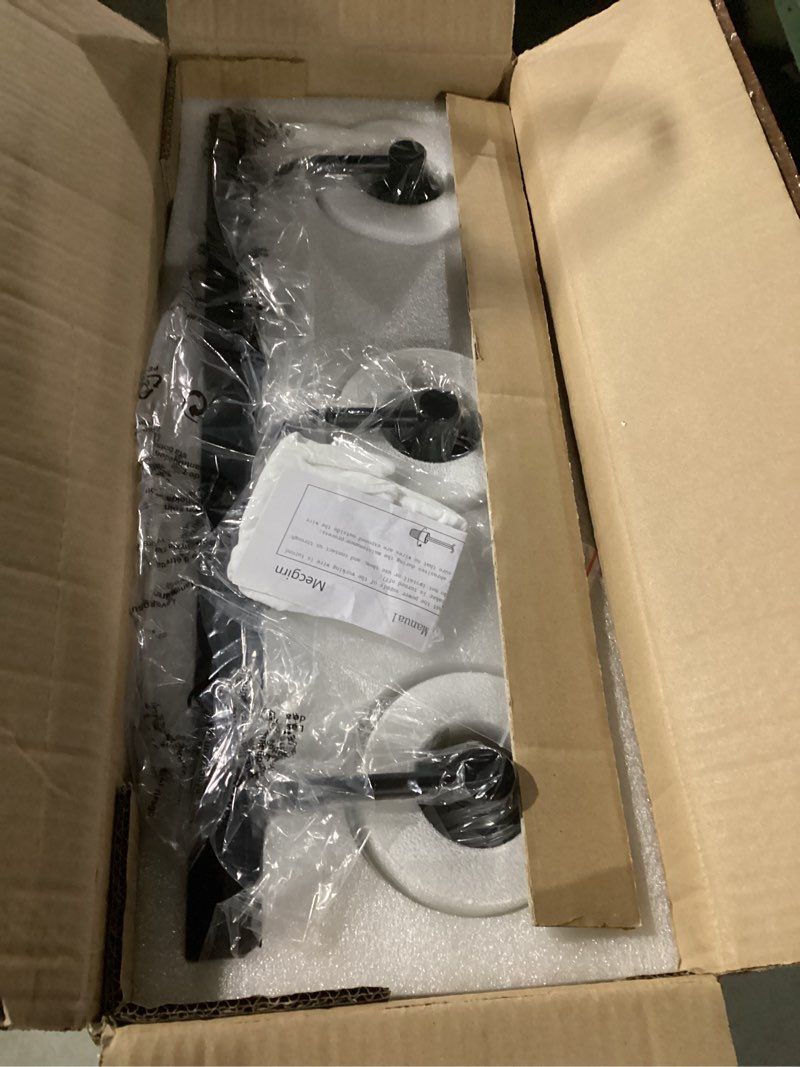Condition photo showing Good Condition for stainless steel milk glass vanity lights for bathroom, 3 light gold bathroom light fixtures over mirror, ceramic e26 sockets wall mounted gold 3 light