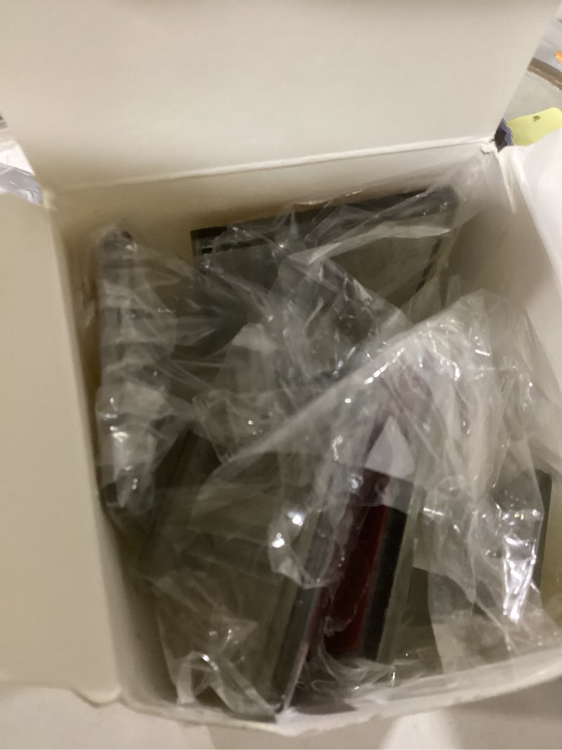 Condition photo showing New/Like New for Weysat 4 Pcs Mirror Closet Door Pulls Handle Adhesive Self Stick Acrylic Drawer Handle Knob Large Clear Instant Stick on Knobs for Closet Cabinet Wardrobe Windows Dresser Sliding Door (5 x 2 Inch) 4 5 x 2 Inch