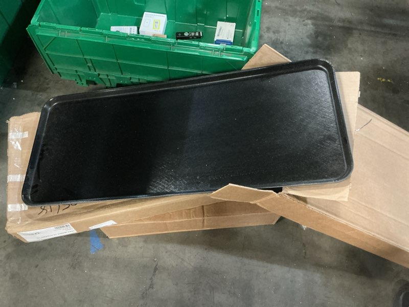 Condition photo showing New/Like New for carlisle foodservice products 1230fmt309 food service display tray, 30" x 12", black (pack of 12)