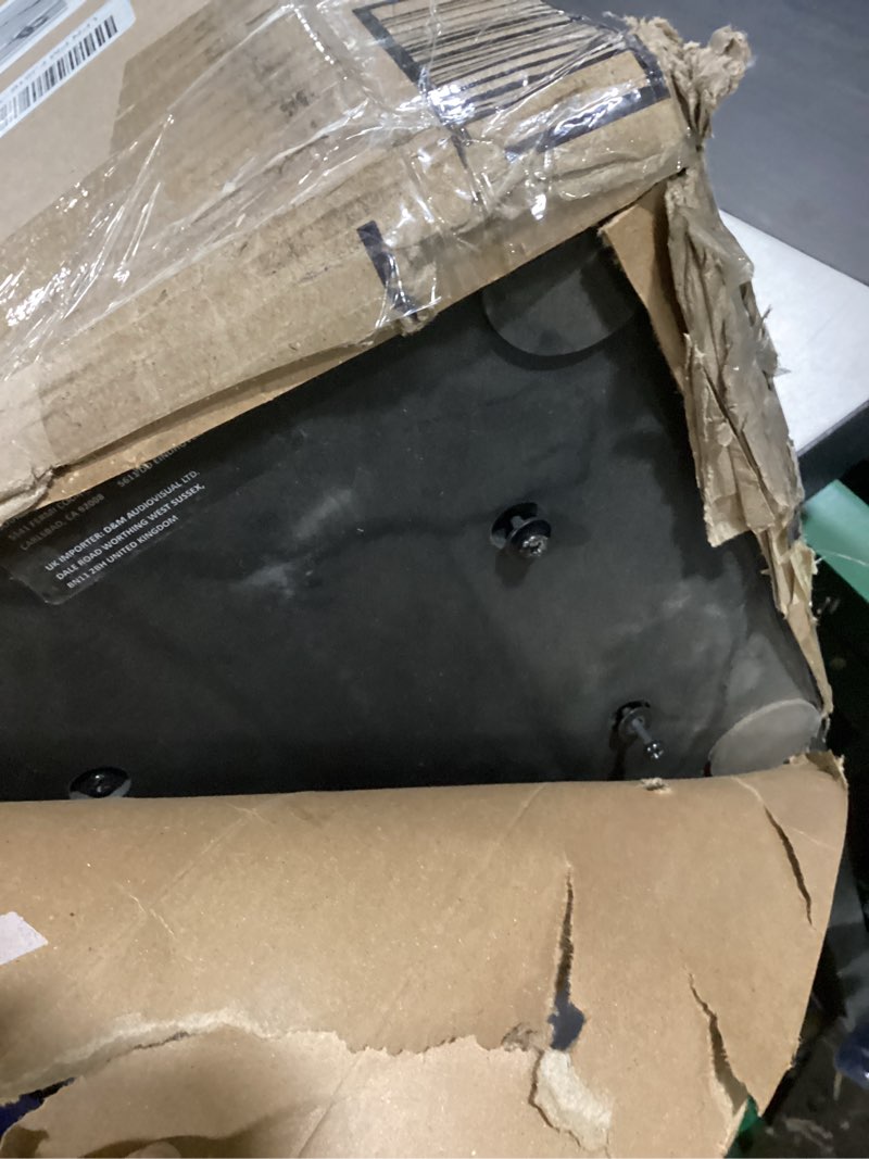 Condition photo showing As Is for Polk Monitor XT60 Tower Speaker - Hi-Res Audio Certified, Dolby Atmos, DTS:X & Auro 3D Compatible, 1" Tweeter, 6.5" Dynamically Balanced Woofer, (2) 6.5" Passive Radiators (Single, Midnight Black) Tower Speaker (XT60)