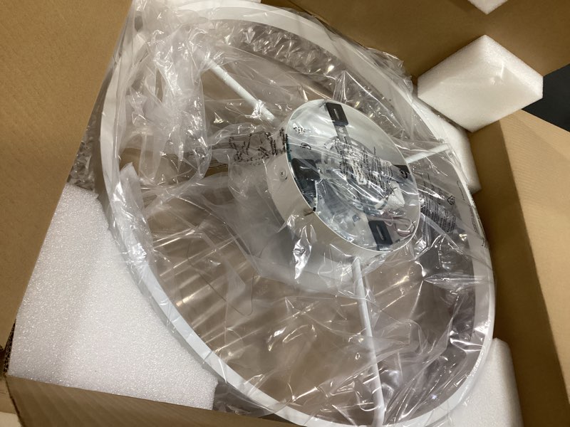 Condition photo showing Good Condition for LEDIARY 22" Modern Ceiling Fans with Lights and Remote, Dimmable Low Profile Ceiling Fan, Flush Moun