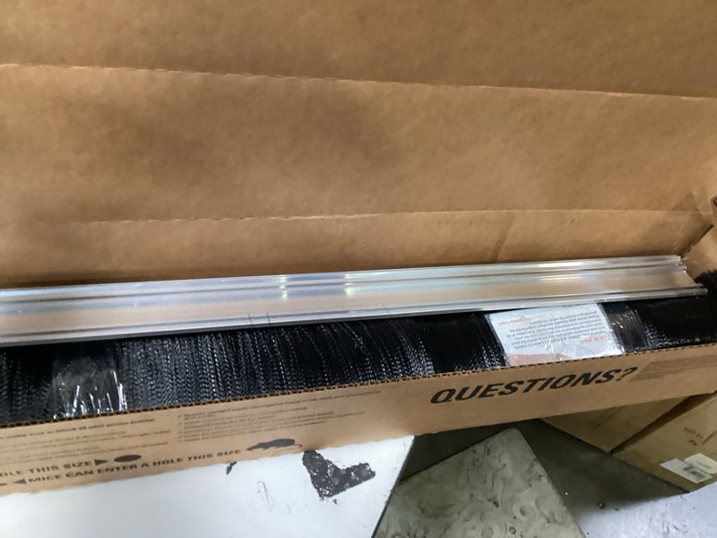 Condition photo showing New/Like New for gmt xcluder x2 rodent proof garage door seal kit; 12ft. w/ 2in. x 2in. retainer