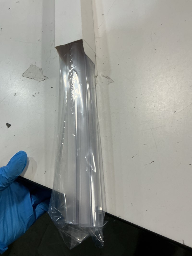 Condition photo showing Good Condition for 2-Pack Butecare Frameless Shower Door Bottom Seal for Glass Doors – Stop Shower Leaks and Create a Water Barrier (3/8” x 39”) Bottom sweep -3/8''