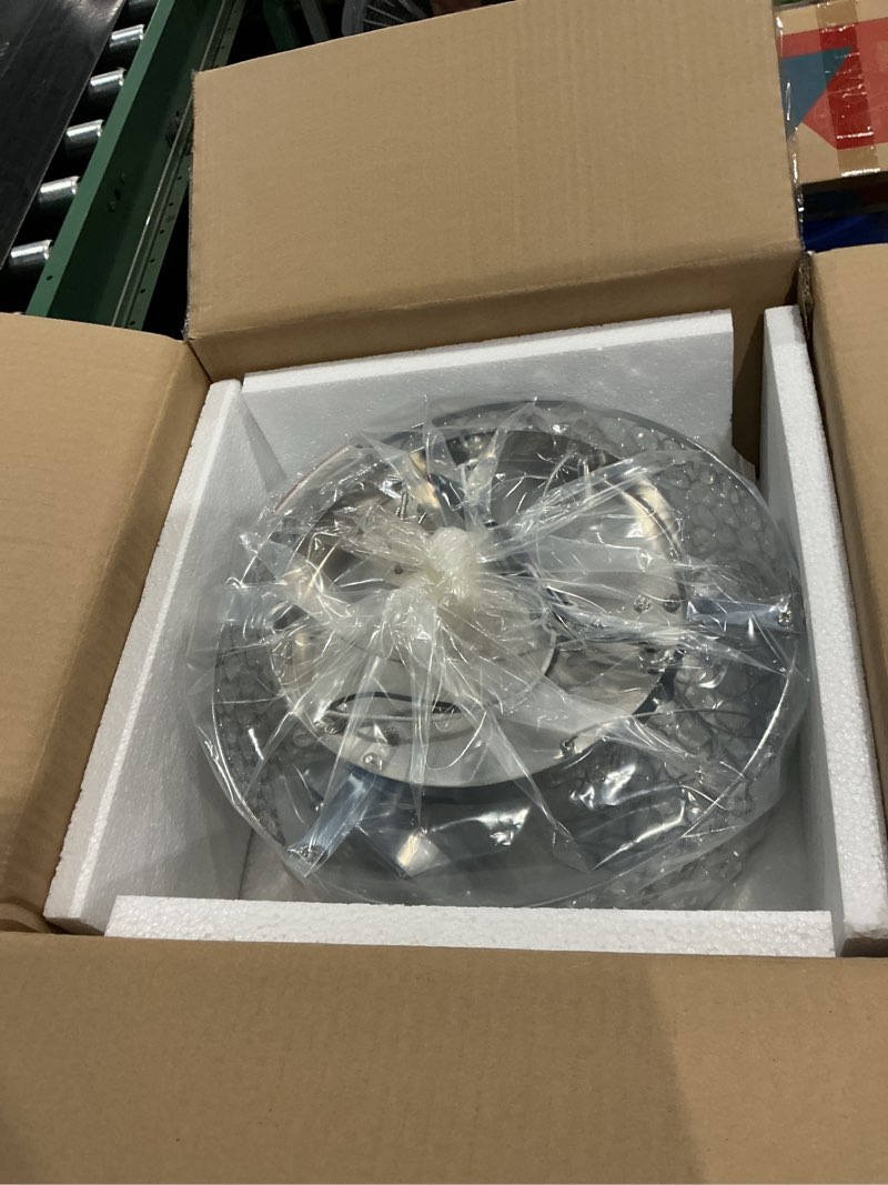 Condition photo showing Good Condition for paris lighting flush mount crystal chandeliers ceiling light fixture, pl-mls/x-w20-6l-s