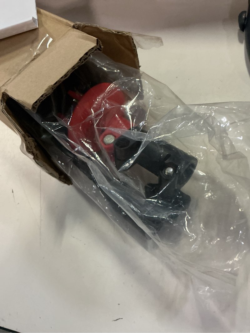 Condition photo showing Good Condition for storgem batting baseball tee softball, easy to adjustable height,portable tripod stand base tee for hitting training practice,with carrying bag black red