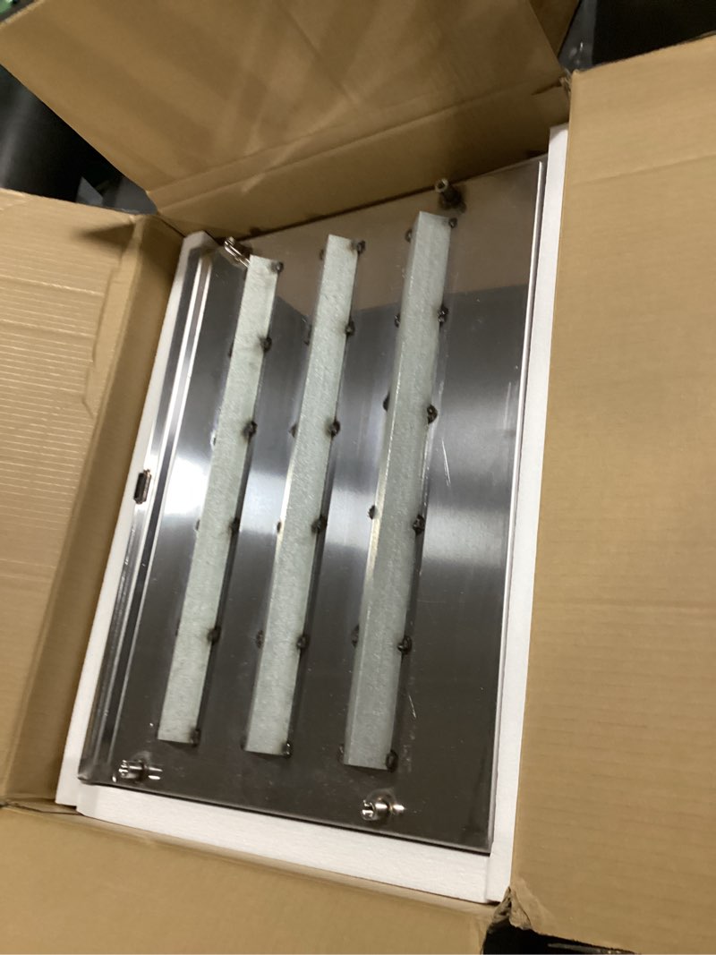 Condition photo showing Good Condition for stanbroil 22 inch stainless steel flat top griddle replacement top for blackstone 22" tabletop griddle station, griddle top replacement with rear grease system