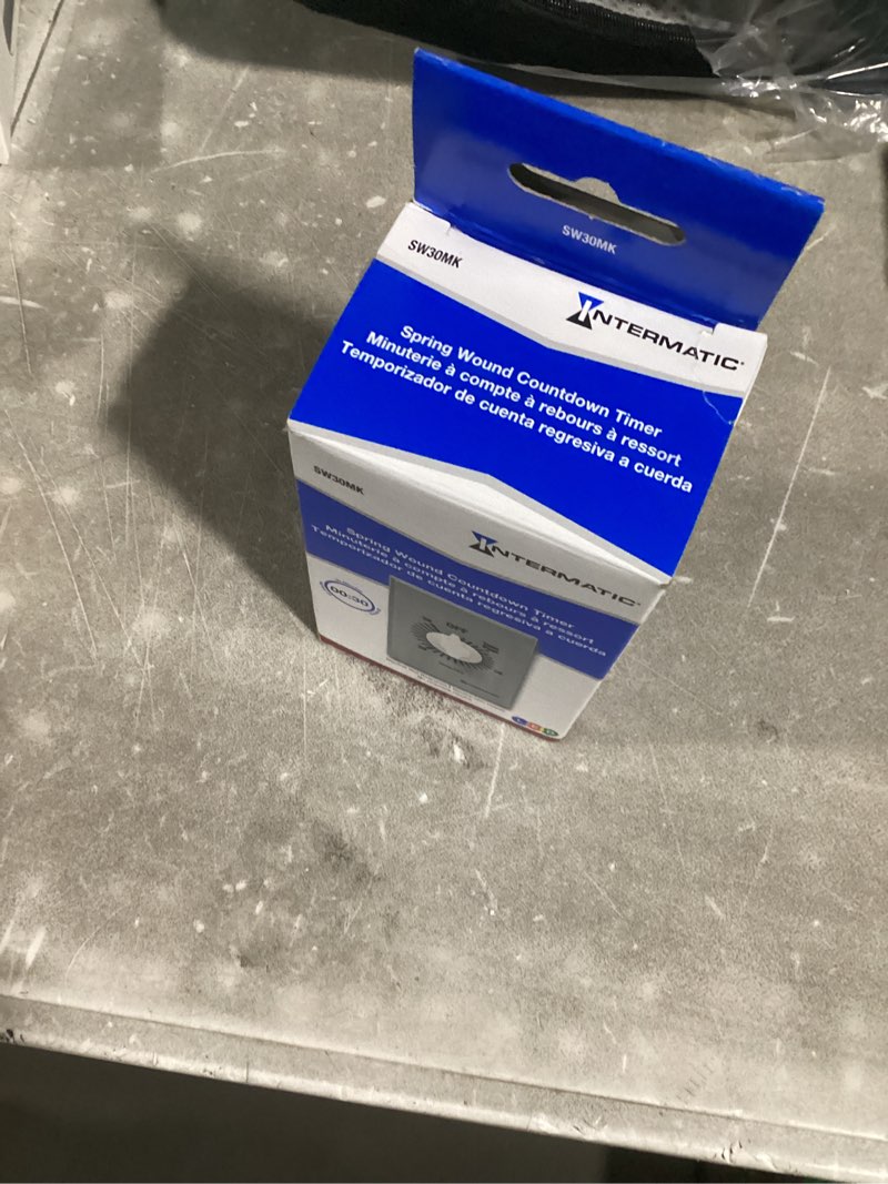 Condition photo showing Good Condition for Intermatic SW30MK 30-Minute Spring Wound Timer - Energy Saving Timer Control, Efficient LED/CFL Management