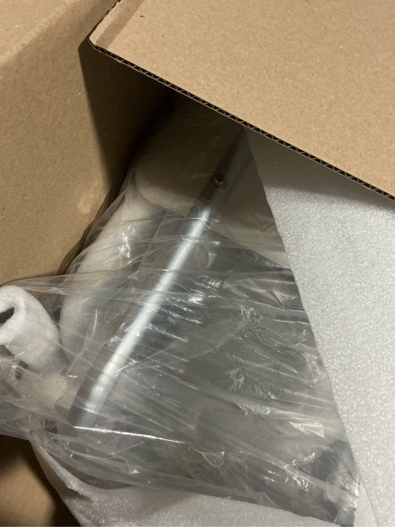 Condition photo showing As Is for 360° Swivel Shower Chair for Inside Shower, Rotating Shower Chair, Swiveling Shower Chair for Elderly and Disabled with Cold-Proof Pads, Support 400lbs,Tools-Free Assemble 17" D x 20" W x (28-31)" H - Tools-Free Assemble