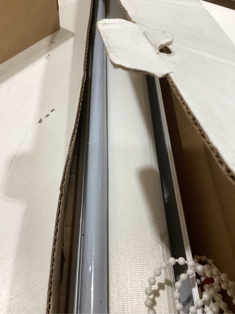 Condition photo showing Good Condition for myshade custom blackout roller window shades corded roller shades for windows waterproof fabric easy to install beige-blackout corded