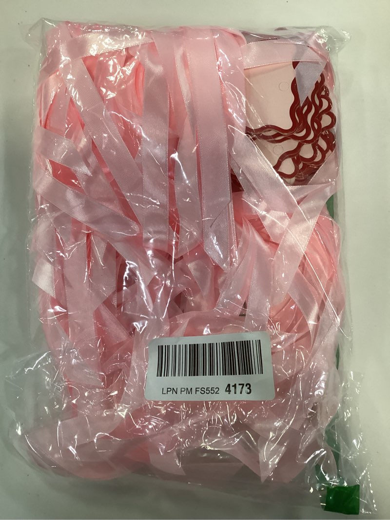 Condition photo showing New/Like New for 200 Pcs Scallop Name Place Cards for Table Setting DIY Wedding Placecards with Ribbon Include 100 Name Table Cards and 100 Ribbon for Weddings Party Celebrations Supplies(Pink)