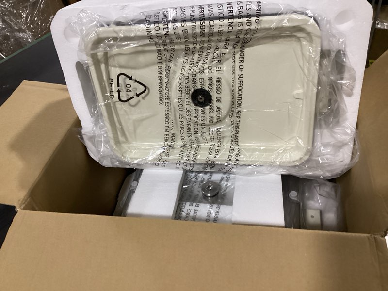 Condition photo showing New/Like New for airmsen glass food steamer for cooking - 8.5qt vegetable steamer with 2-tier stainless steel trays, 1200w super fast heating for veggies, seafood & rice, bpa-free